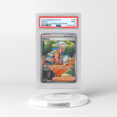 2023 Pokémon Svi EN-Scarlet & Violet #249 Arven - Special Illustration Rare (PSA 9 MINT)