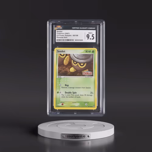 2007 EX Power Keepers #60/108 Seedot - Reverse Holo (CGC 9.5 MINT+)