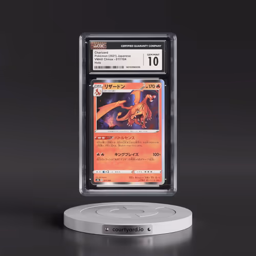 2021 VMAX Climax #017/184 Charizard - Line Holo (CGC 10 GEM MINT)