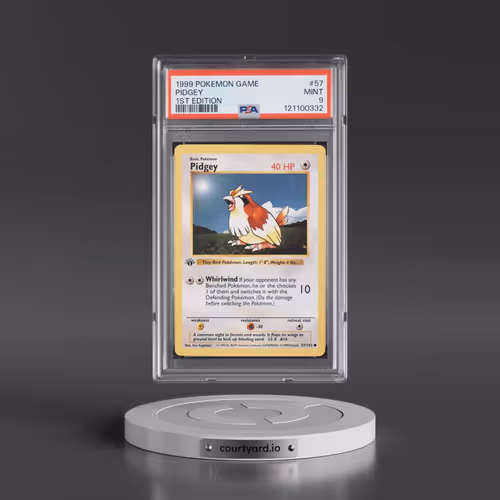 1999 Pokémon Game #57 Pidgey - 1st Edition (PSA 9 MINT)