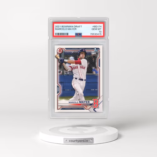 2021 Bowman Draft #BD174 Marcelo Mayer (PSA 10 GEM MINT)