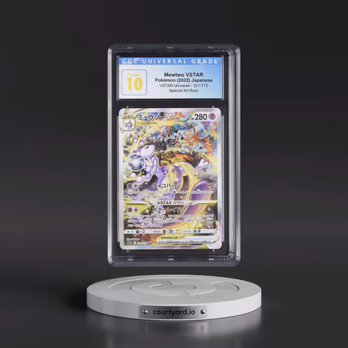 2022 VSTAR Universe #221/172 Mewtwo VSTAR - Special Art Rare Holo (CGC 10 PRISTINE)