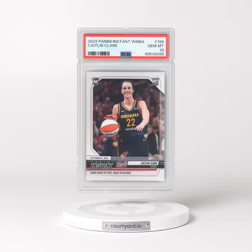 2024 Panini Instant WNBA #198 Caitlin Clark (PSA 10 GEM MINT)