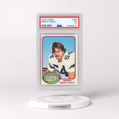 1976 Topps #158 Randy White (PSA 5 EX)