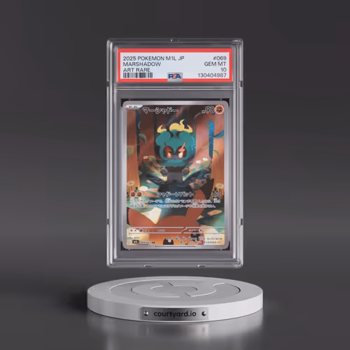 2025 Pokémon M1l-Mega Brave #069 Marshadow - Art Rare (PSA 10 GEM MINT)