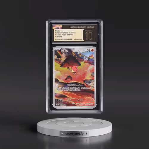 2023 Pokémon Sv4k-Ancient Roar #068 Magby - Art Rare (CGC 10 PRISTINE)