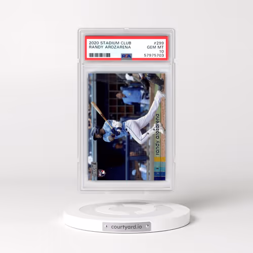 2020 Stadium Club #299 Randy Arozarena (PSA 10 GEM MINT)