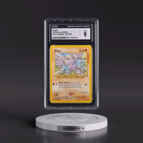 2002 Neo Destiny #67/105 Gligar (CGC 9 MINT)
