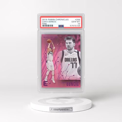 2019 Panini Chronicles #206 Luka Doncic - Pink (PSA 10 GEM MINT)