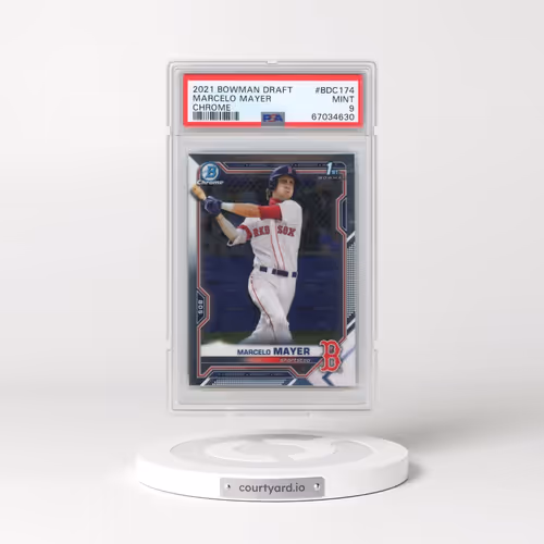 2021 Bowman Draft #BDC174 Marcelo Mayer - Chrome (PSA 9 MINT)