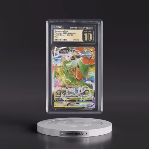 2021 VMAX Climax #120/184 Rayquaza VMAX - Holo (CGC 10 PRISTINE)