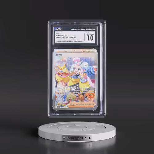 2023 Paldea Evolved - PAL EN #269/193 Iono - Special Illustration Rare (Holo) (CGC 10 GEM MINT)
