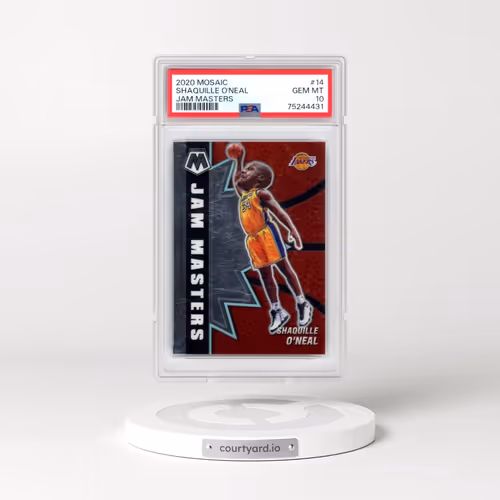 2020 Panini Mosaic Jam Masters #14 Shaquille O'Neal (PSA 10 GEM MINT)