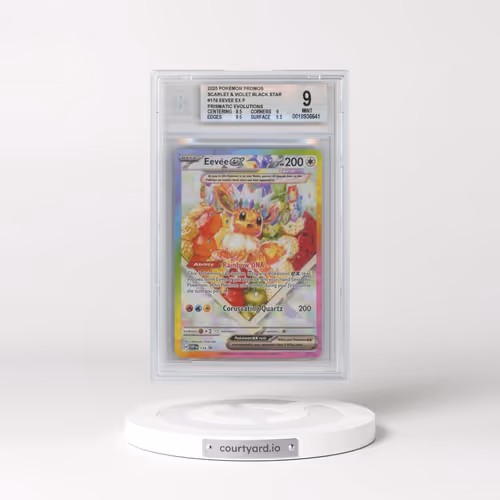 2025 Pokémon Svp EN-SV Black Star Promo #174 Eevee EX - Holo Prismatic Evolutions Super-Premium Coll