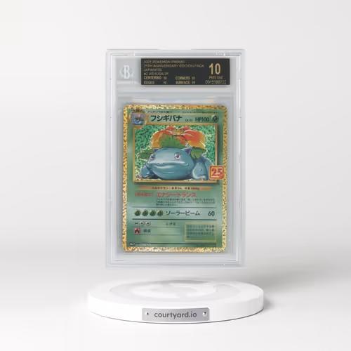 2021 25th Anniversary Promo Pack - S8a-P #002 Venusaur - Holo Base Set (BGS 10 PRISTINE)