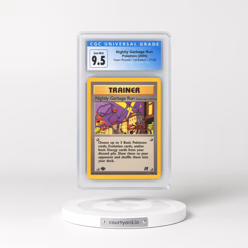 2000 Team Rocket #77/82 Nightly Garbage Run - 1st Edition 1st Edition (CGC 10 GEM MINT)