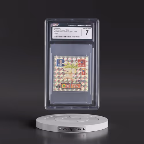 1996 Hyper Sticker Collection Part 1 (1996) #172 Exeggutor - Prism (CGC 7 NM)