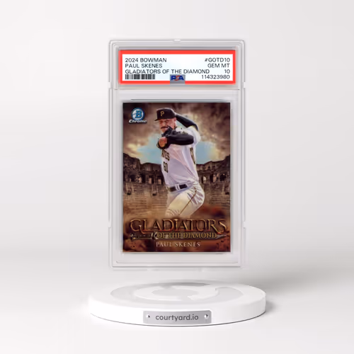 2024 Bowman Gladiators of the Diamond #GOTD10 Paul Skenes (PSA 10 GEM MINT)
