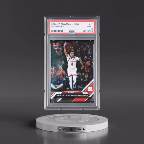 2024-25 Bowman U Now #12 Ace Bailey (PSA 9 MINT)