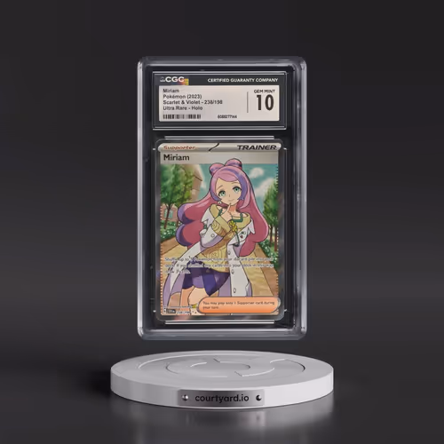 2023 Scarlet & Violet #238/198 Miriam - Ultra Rare Holo (CGC 10 GEM MINT)
