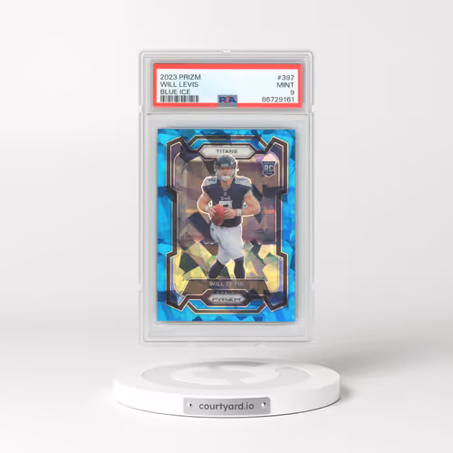 2023 Panini Prizm #397 Will Levis - Blue Ice (PSA 9 MINT)