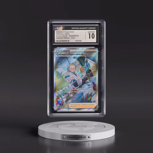 2023 Crown Zenith #GG59/GG70 Colress's Experiment - Galarian Gallery Holo (CGC 10 GEM MINT)
