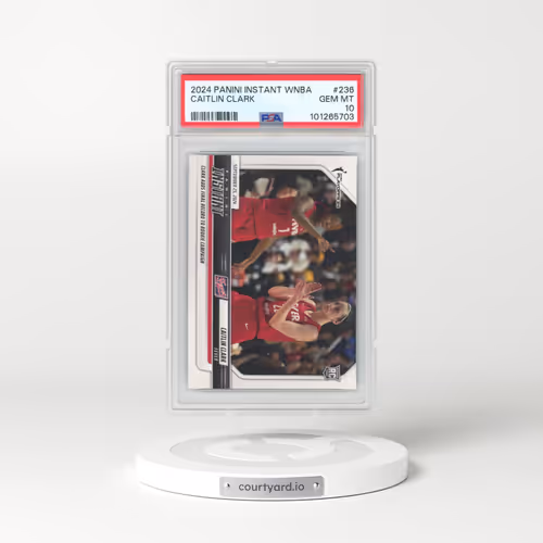 2024 Panini Instant WNBA #236 Caitlin Clark (PSA 10 GEM MINT)