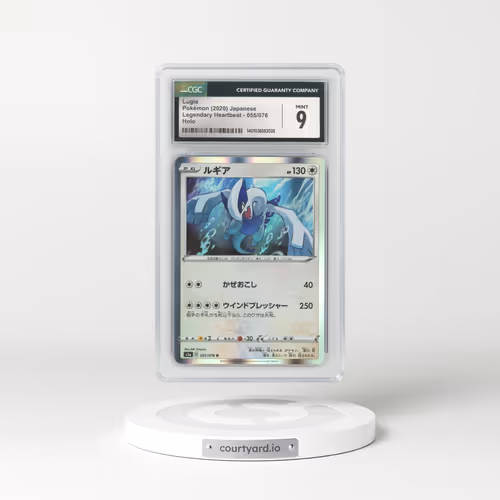 2020 Legendary Heartbeat #055/076 Lugia - Holo (CGC 9 MINT)
