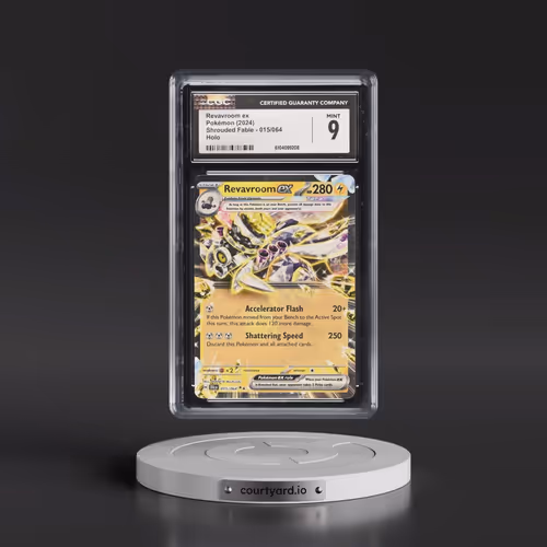 2024 Pokémon Sfa EN-Shrouded Fable #015 Revavroom EX - Holo (CGC 9 MINT)