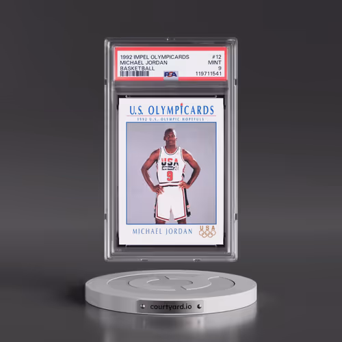1992 Impel Olympicards #12 Michael Jordan - Basketball (PSA 9 MINT)