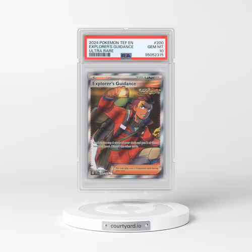 2024 Pokémon Tef EN-Temporal Forces #200 Explorer's Guidance - Ultra Rare (PSA 10 GEM MINT)