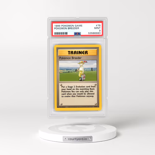 1999 Pokémon Game #76 Pokemon Breeder (PSA 9 MINT)