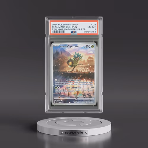 2024 Pokémon Svp EN-SV Black Star Promo #123 Teal Mask Ogerpon - Twilight Masquerade Elite Trainer B