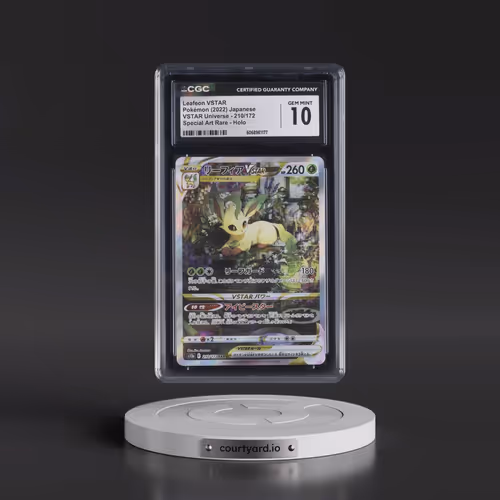 2022 VSTAR Universe #210/172 Leafeon VSTAR - Special Art Rare Holo (CGC 10 GEM MINT)