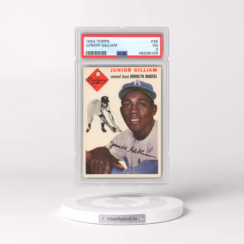 1954 Topps #35 Junior Gilliam (PSA 3 VG)