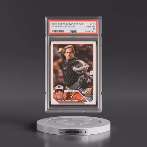 2023 Topps Complete Set #250 Adley Rutschman (PSA 10 GEM MINT)