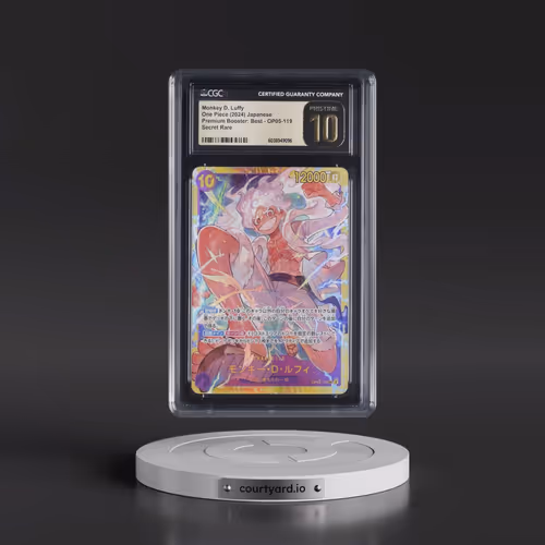 2024 Premium Booster: The Best (PRB-01) - Japanese #OP05-119 Monkey D. Luffy (CGC 10 PRISTINE)