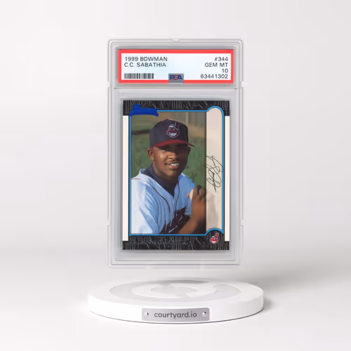 1999 Bowman #344 C.C. Sabathia (PSA 10 GEM MINT)