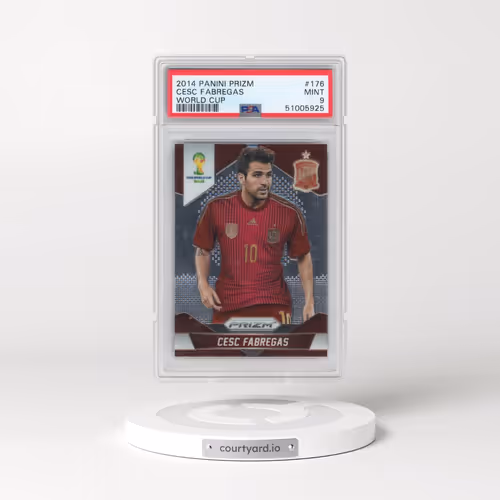 2014 Panini Prizm World Cup #176 Cesc Fabregas (PSA 9 MINT)
