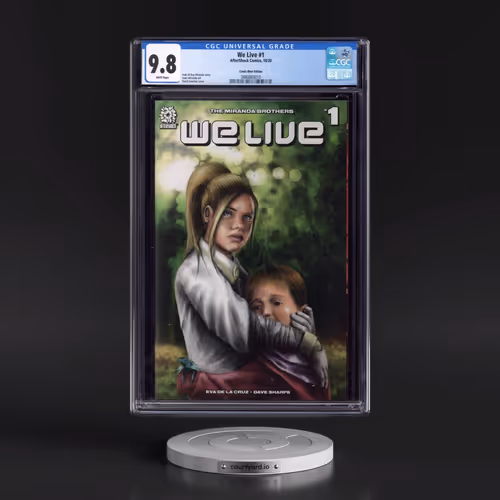 We Live #1 CGC 9.8 White Pages (AfterShock Comics, 10/20) - Universal Comic Mint Edition