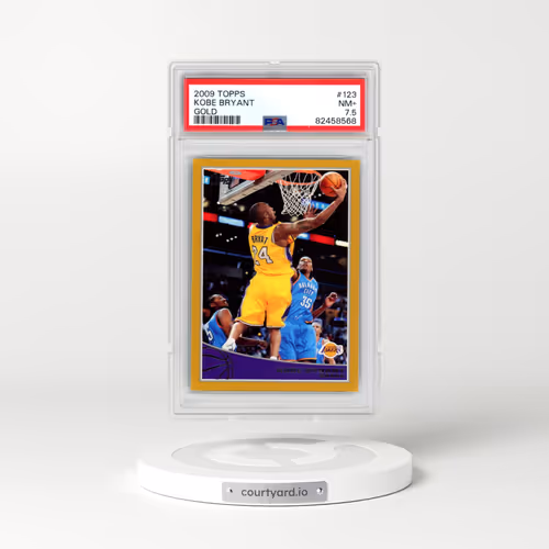 2009 Topps #123 Kobe Bryant - Gold (PSA 7.5 NM+)
