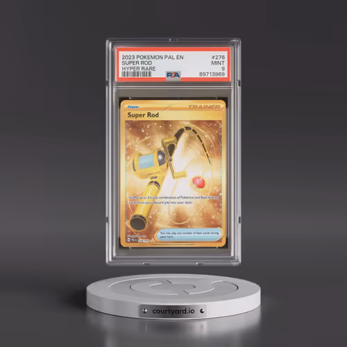 2023 Pokémon Pal EN-Paldea Evolved #276 Super Rod - Hyper Rare (PSA 9 MINT)