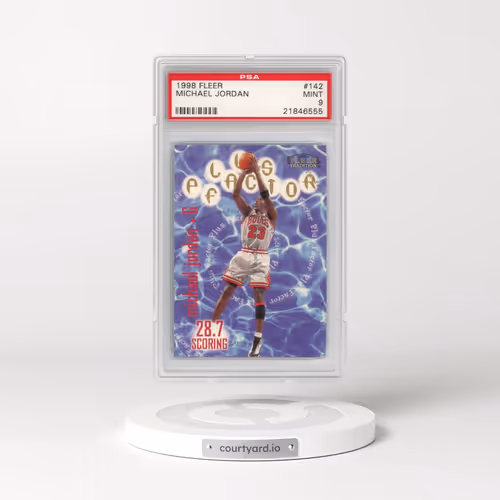 1998 Fleer Tradition #142 Michael Jordan (PSA 9 MINT)