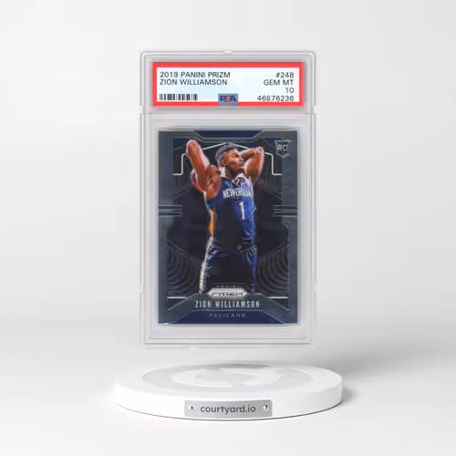 2019 Panini Prizm #248 Zion Williamson (PSA 10 GEM MINT)