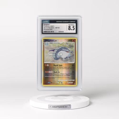 2007 Secret Wonders #48/132 Donphan - Reverse Holo (CGC 8.5 NM-MT+)