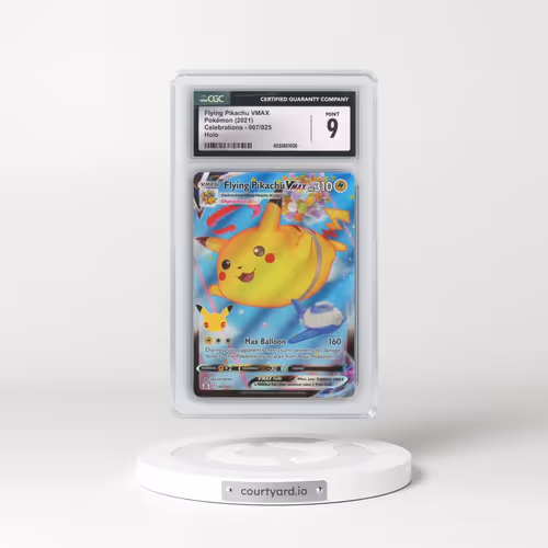 2021 Celebrations #007/025 Flying Pikachu VMAX - Holo (CGC 9 MINT)