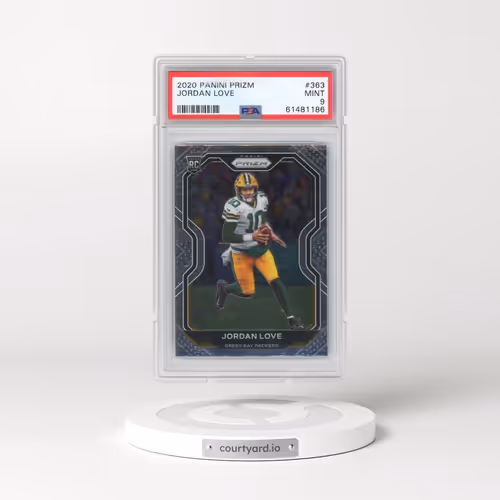 2020 Panini Prizm #363 Jordan Love (PSA 9 MINT)