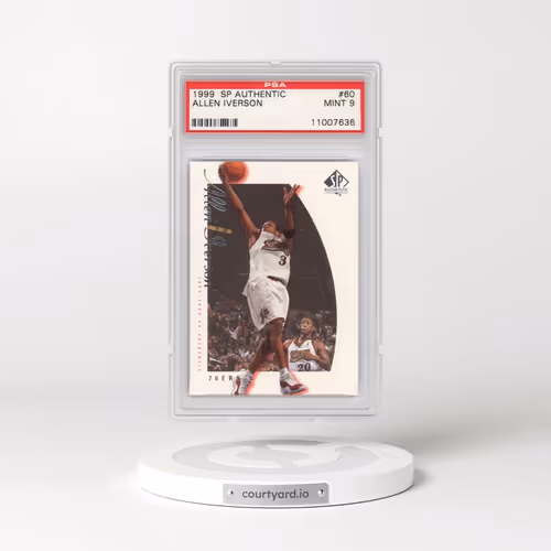 1999 SP Authentic #60 Allen Iverson (PSA 9 MINT)