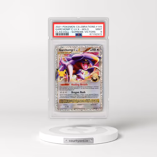 2021 Pokémon Celebrations Classic Collection #145 Garchomp C LV.X - Holo (PSA 9 MINT)