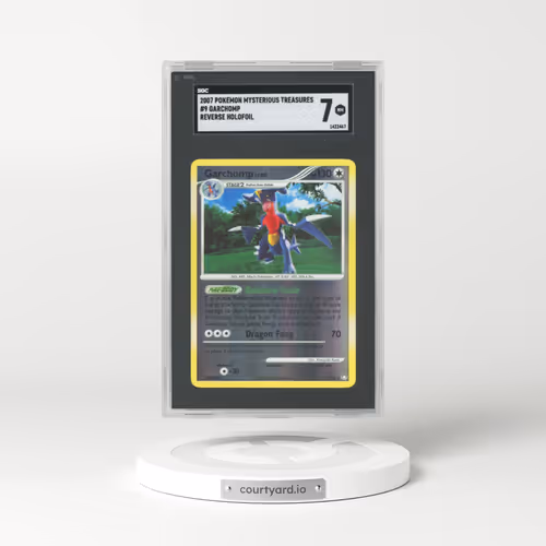 2007 Mysterious Treasures #9 Garchomp - Holo (SGC 7 NM)